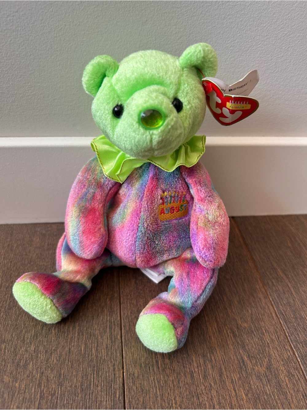 Ty Birthday Beanie’s collection - August Birthday Bear 2001